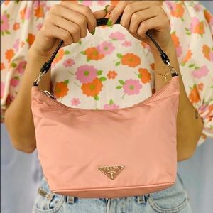 Prada vintage tessuto nylon shoulder bag